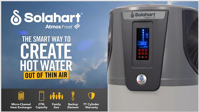 Máy bơm nhiệt Heatpump Solahart Atmos Air 270L 