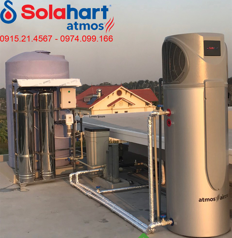 Máy bơm nhiệt Heatpump Solahart Atmos Air 270L 
