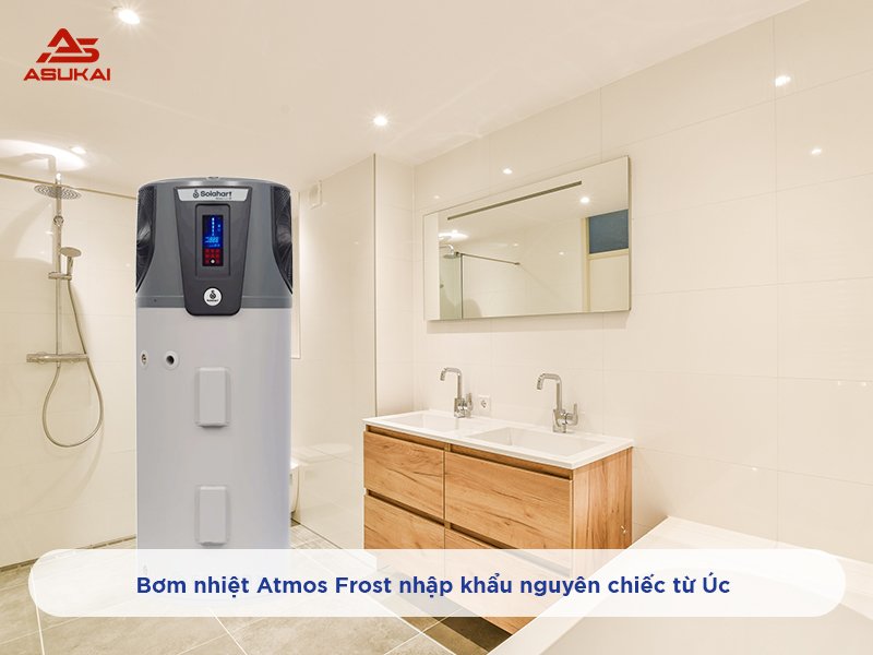 Bơm nhiệt Atmos Frost - Giải pháp cấp nước nóng đột phá từ Solahart