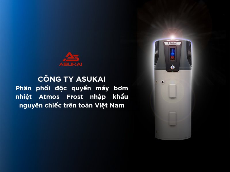 Bơm nhiệt Atmos Frost - Giải pháp cấp nước nóng đột phá từ Solahart