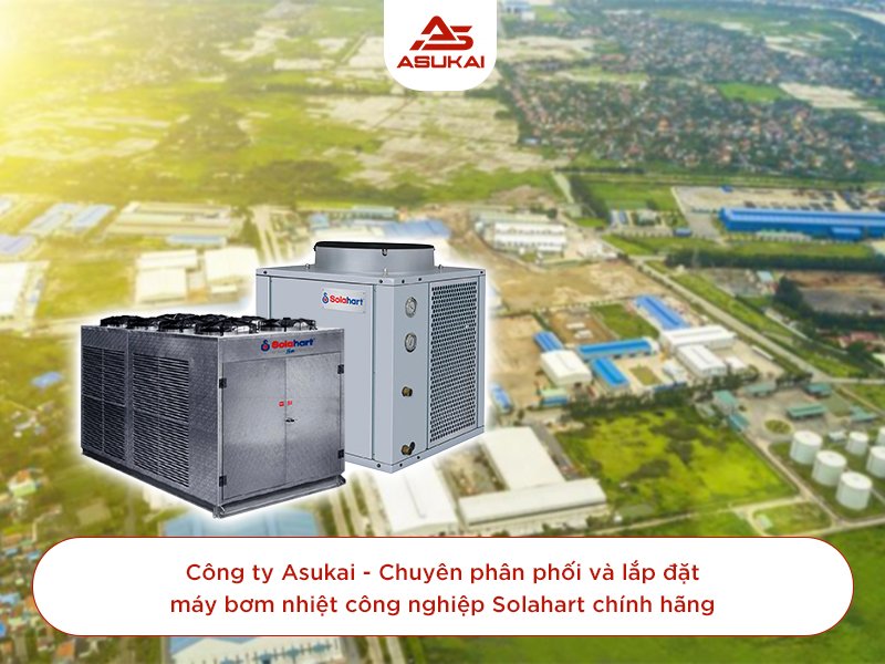 Bơm nhiệt công nghiệp Solahart - Giải pháp cấp nước nóng siêu tiết kiệm điện năng
