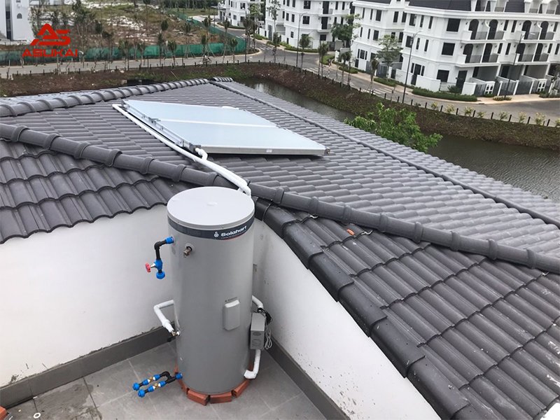 Hệ máy nước nóng năng lượng mặt trời Solahart tách rời - Giải pháp cấp nước nóng an toàn cho gia đình