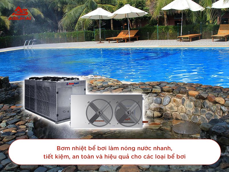 Máy bơm nhiệt bể bơi Solahart - Cấp nước nóng hiệu quả và an toàn nhất