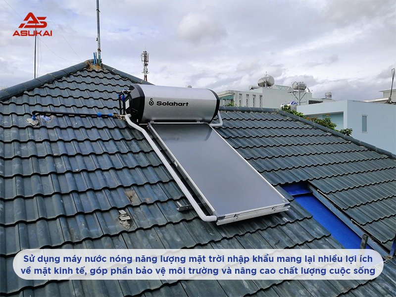 máy nước nóng năng lượng mặt trời nhập khẩu
