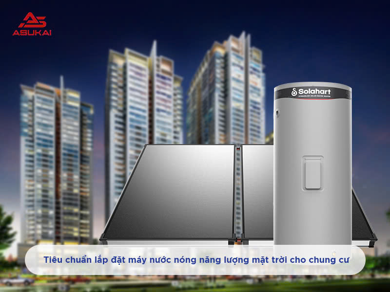 Có lắp được nước nóng năng lượng mặt trời cho chung cư không?