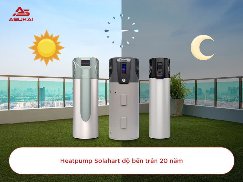 Heatpump Solahart - Giải pháp nước nóng trung tâm cho chung cư cao cấp