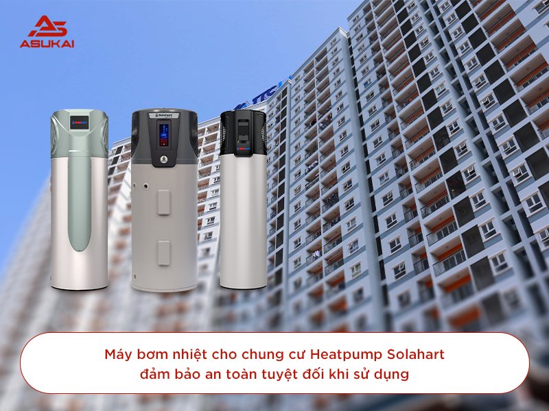 máy nước nóng năng lượng tự nhiên cho chung cư