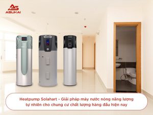 máy nước nóng năng lượng tự nhiên cho chung cư