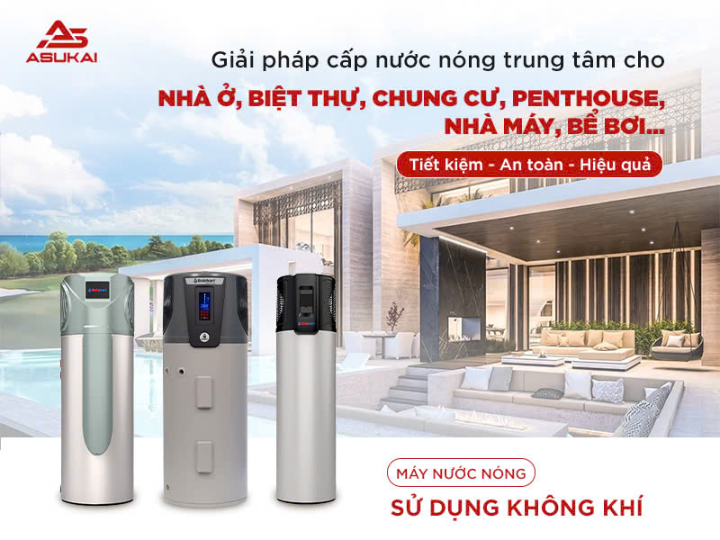 Máy nước nóng sử dụng không khí 