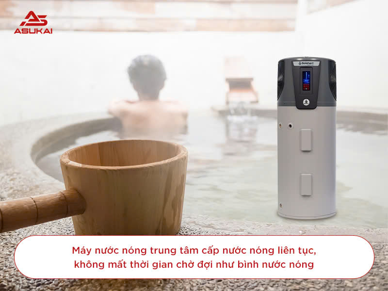 Asukai cung cấp giải pháp máy nước nóng trung tâm tốt nhất thị trường