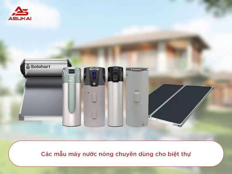 mẫu máy nước nóng trung tâm