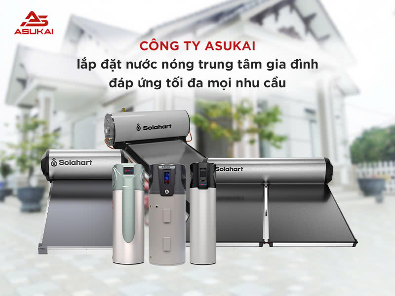 nước nóng trung tâm gia đình