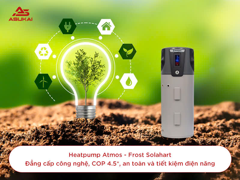Máy Atmos - Frost Solahart – Sự kết hợp hoàn hảo giữa công nghệ và thẩm mỹ