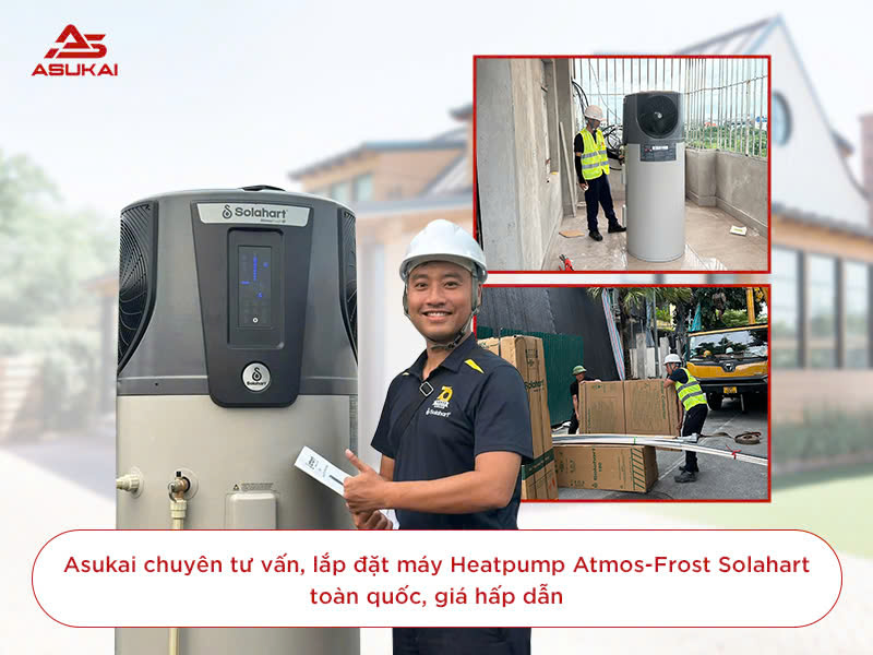 nước nóng trung tâm Heatpump Atmos-Frost Solahart